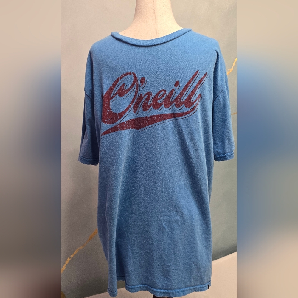 O'Neill Men's Blue Graphic Logo T-Shirt L